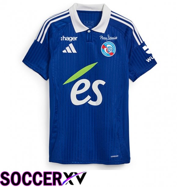 RC Strasbourg Home Soccer Jersey 2024/2025