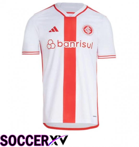 SC Internacional Away Soccer Jersey White 2024/2025