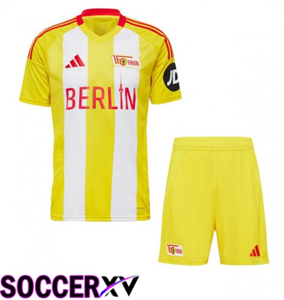 FC Union Berlin Kids Third Soccer Jersey Yellow 2024/2025