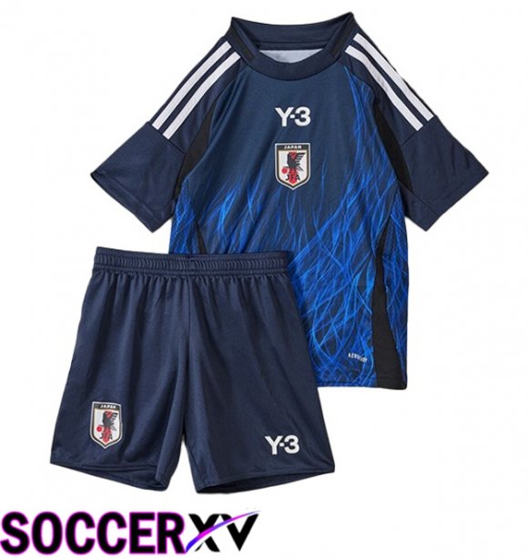 Japan Kids Home Soccer Jersey Blue 2024/2025