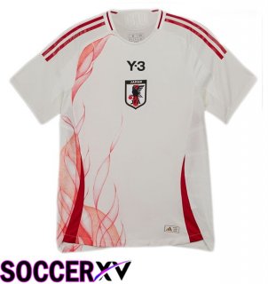 Japan Away Soccer Jersey White 2024/2025