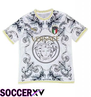 Italy Soccer Jersey Special Edition White 2024/2025