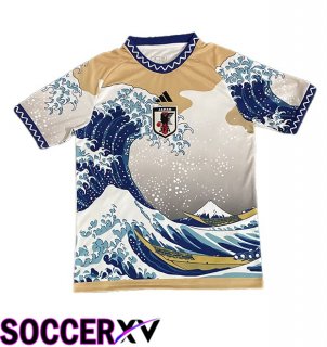 Japan Soccer Jersey Special Edition Yellow 2024/2025