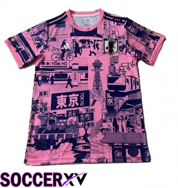 Japan Soccer Jersey Special Edition Pink 2024/2025