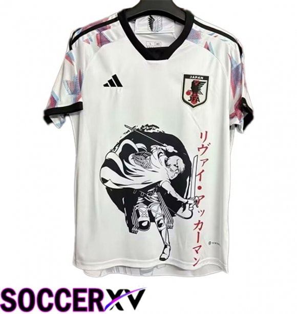 Japan Soccer Jersey Special Edition White 2024/2025