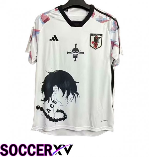 Japan Soccer Jersey Special Edition White 2024/2025