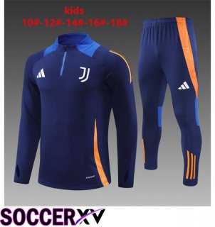 Juventus Kids kit Training Tracksuit Blue Royal 2024/2025