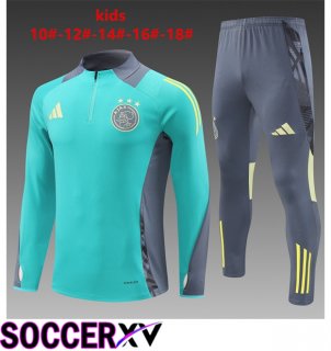 AFC Ajax Kids kit Training Tracksuit Green 2024/2025