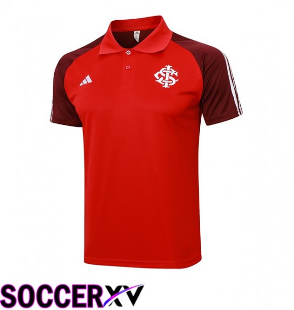 SC Internacional Soccer Polo Red 2024/2025