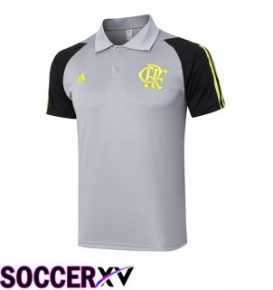 Flamengo Soccer Polo Grey 2024/2025