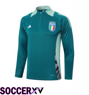 Italy Training Sweatshirt Green 2024/2025