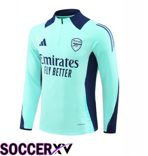 Arsenal Training Sweatshirt Green 2024/2025