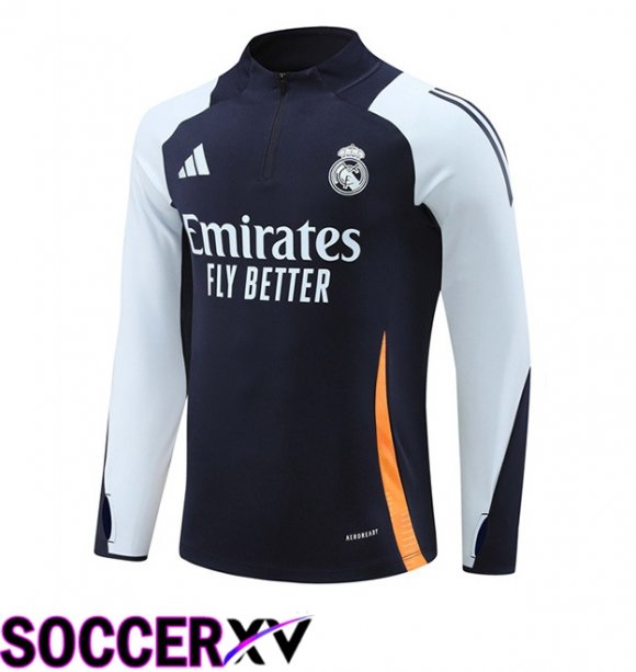 Real Madrid Training Sweatshirt Blue Royal 2024/2025