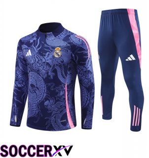 Real Madrid kit Training Tracksuit Blue Royal 2024/2025