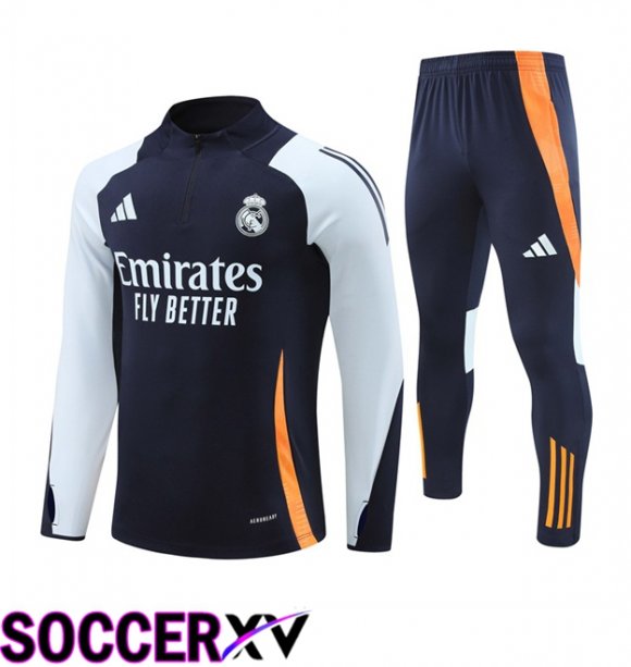 Real Madrid kit Training Tracksuit Blue Royal 2024/2025