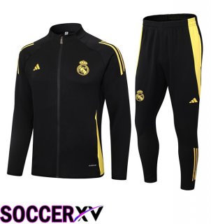 Real Madrid kit Training Jacket Suit Black 2024/2025