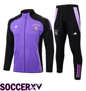 Germany kit Training Jacket Suit Purple 2024/2025