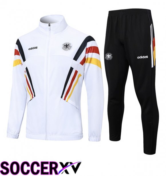 Germany kit Training Jacket Suit White 2024/2025