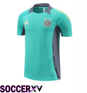 AFC Ajax Training T Shirt Green 2024/2025