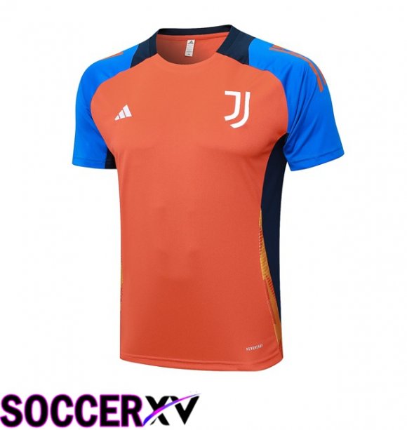 Juventus Training T Shirt Orange 2024/2025