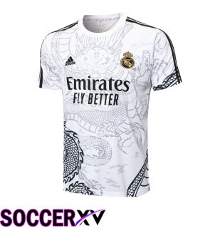 Real Madrid Training T Shirt White 2024/2025