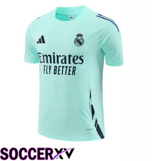 Real Madrid Training T Shirt Green 2024/2025