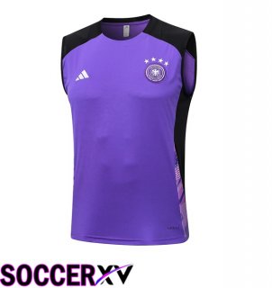 Germany Soccer Vest Purple 2024/2025