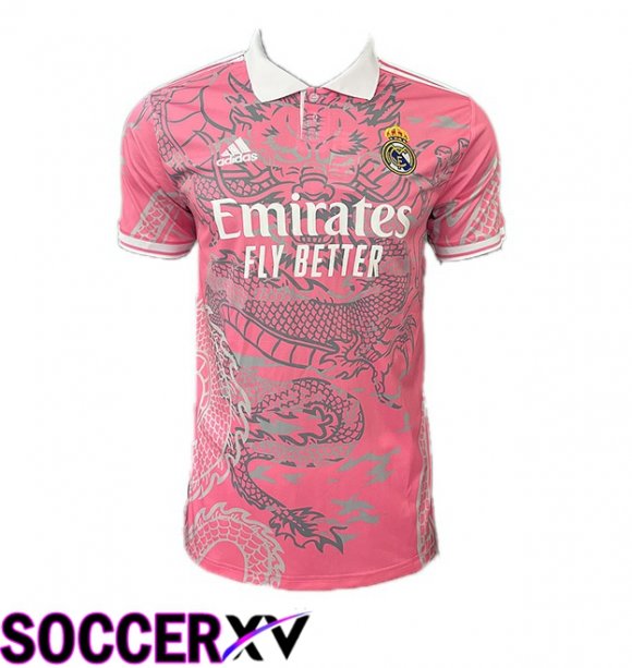 Real Madrid Soccer Jersey Special Edition Pink 2024/2025