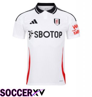 Fulham FC Home Soccer Jersey White 2024/2025