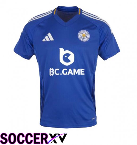 Leicester City Home Soccer Jersey Blue 2024/2025