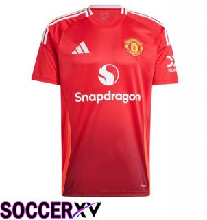 Manchester United Home Soccer Jersey Red 2024/2025