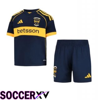Boca Juniors Kids Home Soccer Jersey Blue Royal 2025/2026