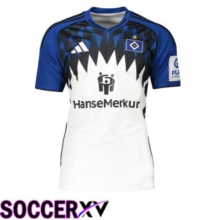 Hamburger SV Home Soccer Jersey Blue White 2025/2026