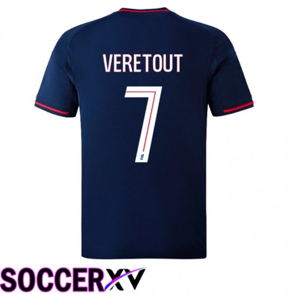 lyon OL (TOLISSO 8) Away Soccer Jersey Blue Royal 2025/2026
