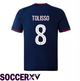lyon OL (VERETOUT 7) Away Soccer Jersey Blue Royal 2025/2026