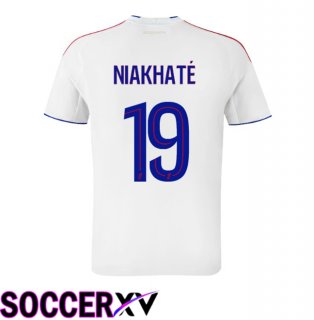 lyon OL (NIAKHATÉ 19) Home Soccer Jersey White 2025/2026