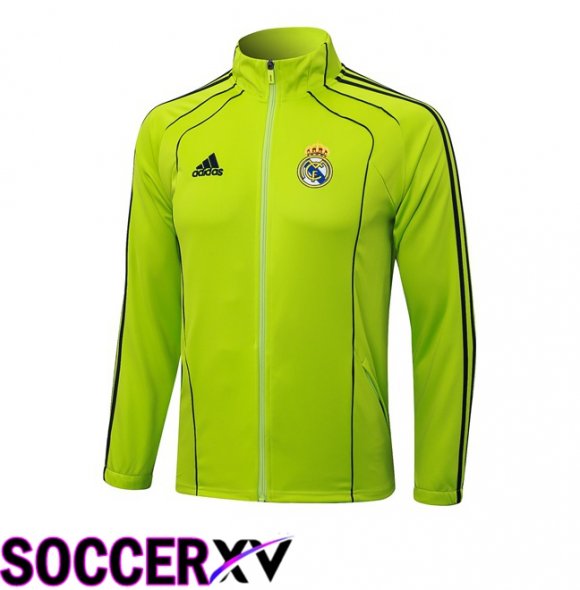 Real Madrid Training Jacket Green 2025/2026