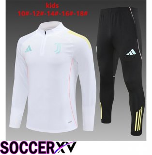 Juventus Kids kit Training Tracksuit White 2025/2026