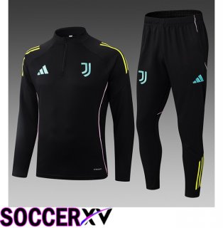 Juventus Kids kit Training Tracksuit Black 2025/2026