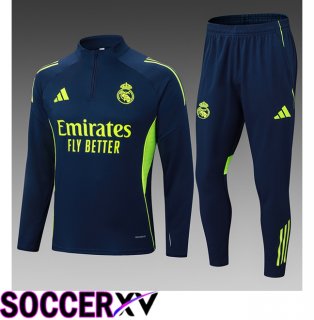 Real Madrid Kids kit Training Jacket Suit Blue Royal 2025/2026