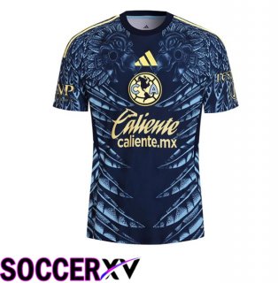 Club America Away Soccer Jersey Blue 2025/2026
