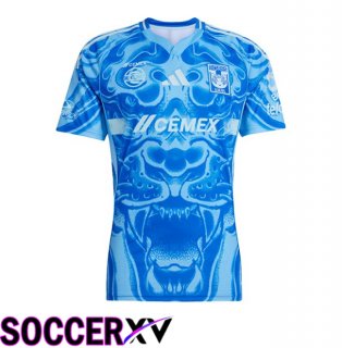 Tigres UANL Away Soccer Jersey Blue 2025/2026