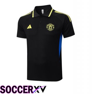 Manchester United Soccer Polo Black 2025/2026