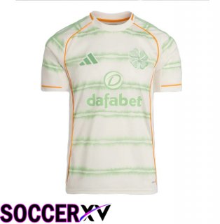 Celtic FC Third Soccer Jersey Green White 2025/2026
