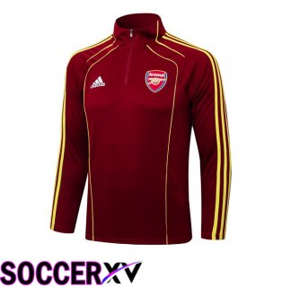 Arsenal Training Sweatshirt Red 2025/2026