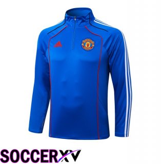 Manchester United Training Sweatshirt Blue 2025/2026