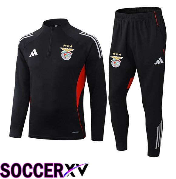 S.L Benfica kit Training Tracksuit Black 2025/2026