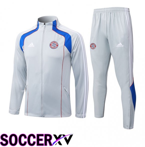 Bayern Munich kit Training Jacket Suit Grey 2025/2026