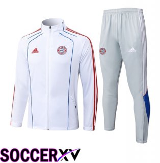 Bayern Munich kit Training Jacket Suit White 2025/2026