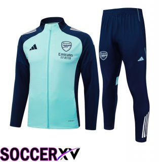 Arsenal kit Training Jacket Suit Green Blue Royal 2025/2026
